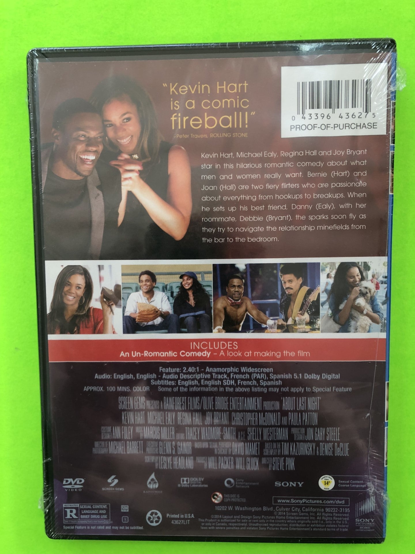 About Last Night - DVD (2014)